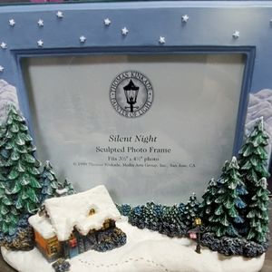 Silent Night 1999 Thomas Kinkade photo frame